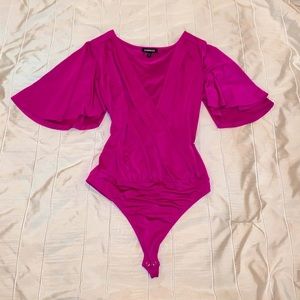Pink bodysuit